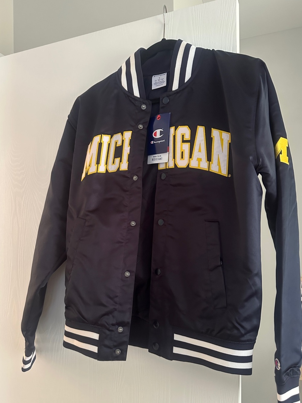 Champion Michigan bomber jacket